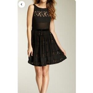 Jessica simpson dress size 8 Black Lace NWT‎
